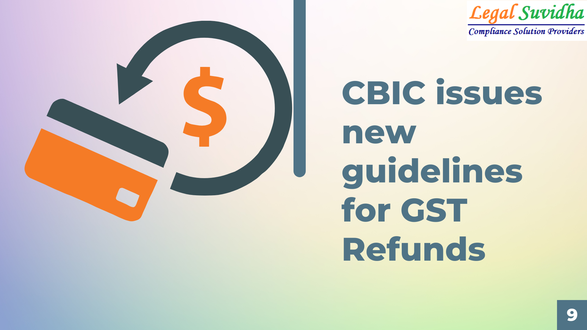 GST Refunds guidelines