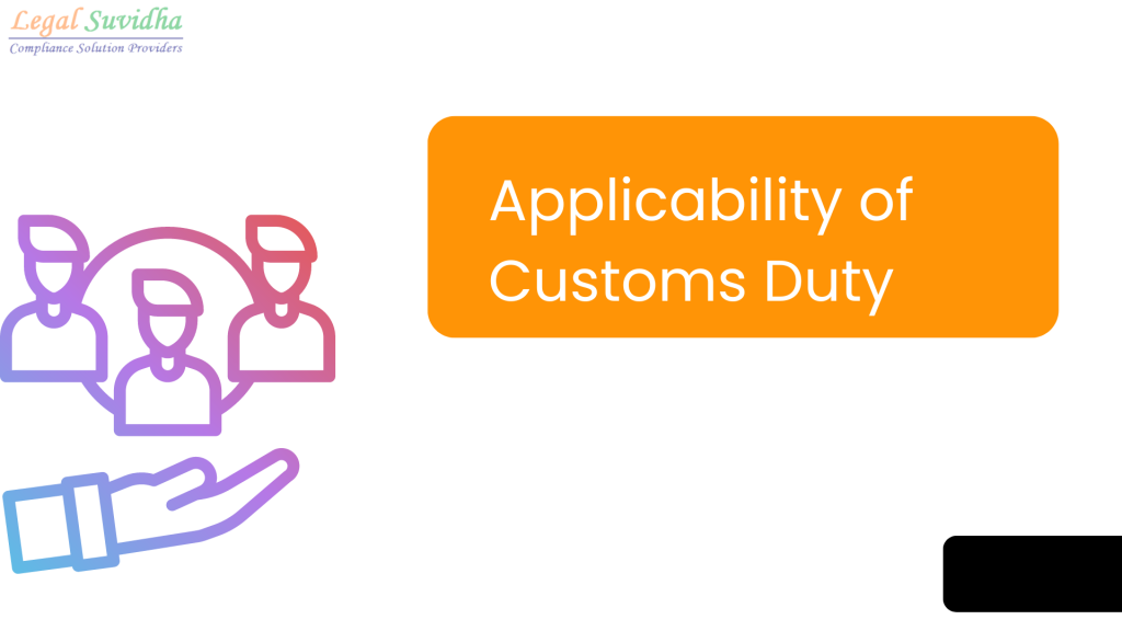 Customs Duty on imported goods