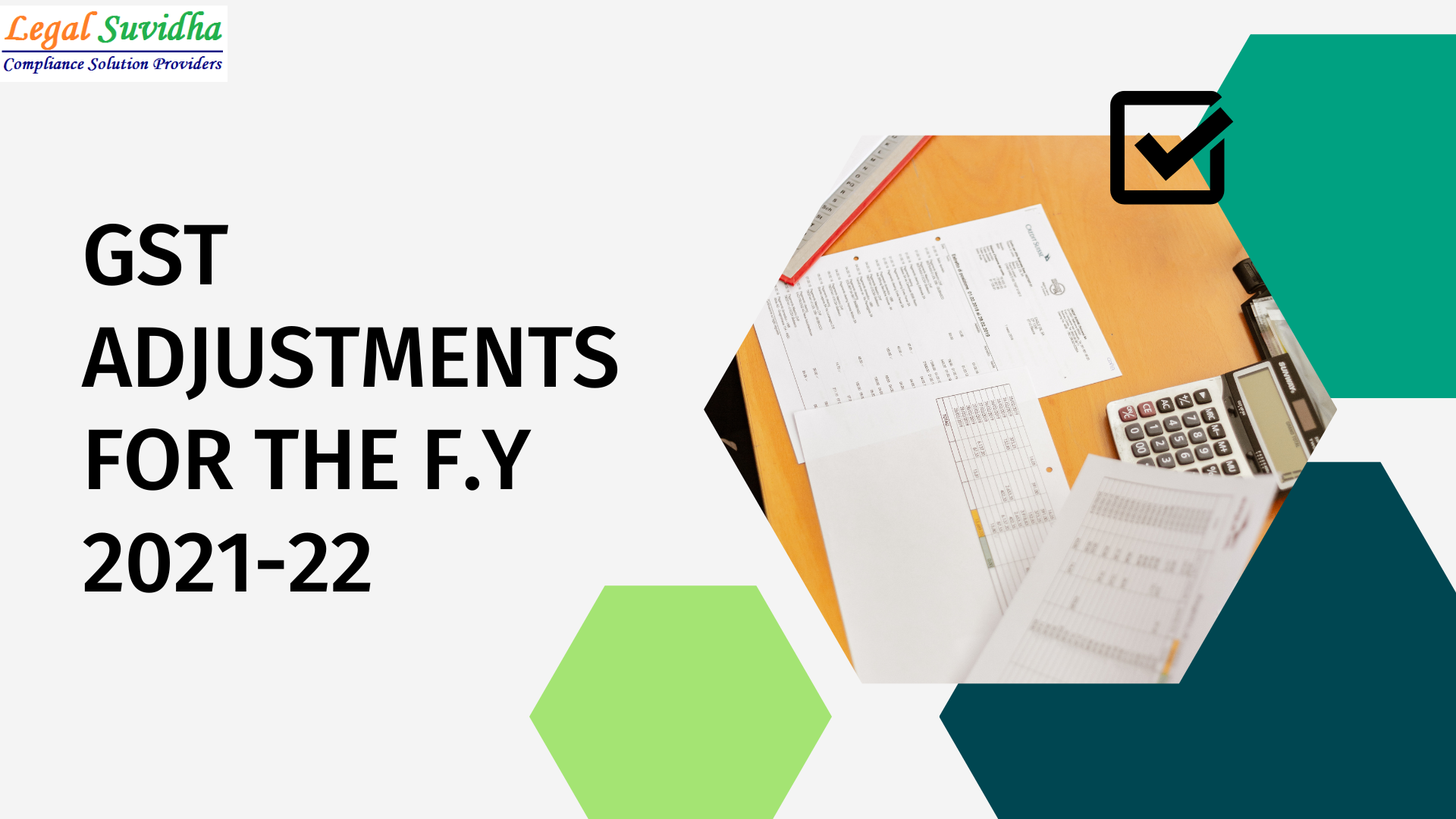 Adjustments in GST forms