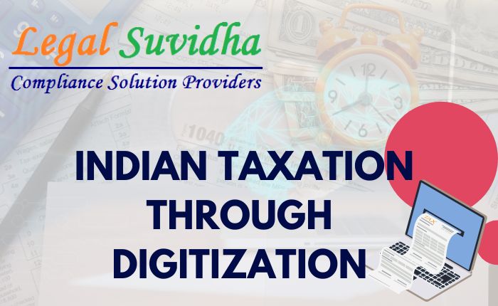 digitization of the Indian taxation system