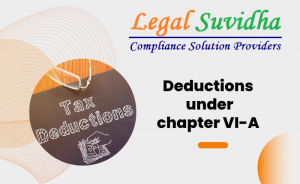 Deductions under chapter VI-A