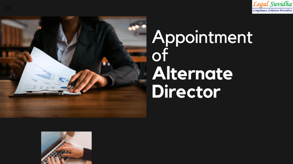 Appointment of Alternate Director