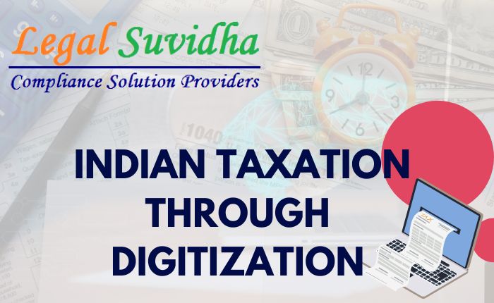 Change in Indian taxation through digitization