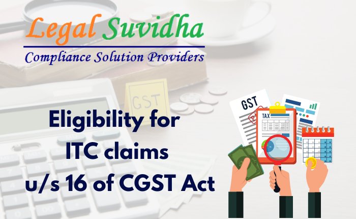 Eligibility requirements for ITC