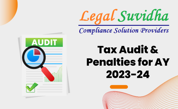 Tax Audit & Penalties for AY 2023-24