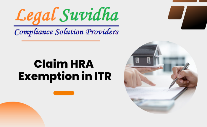 Claim HRA Exemption in ITR