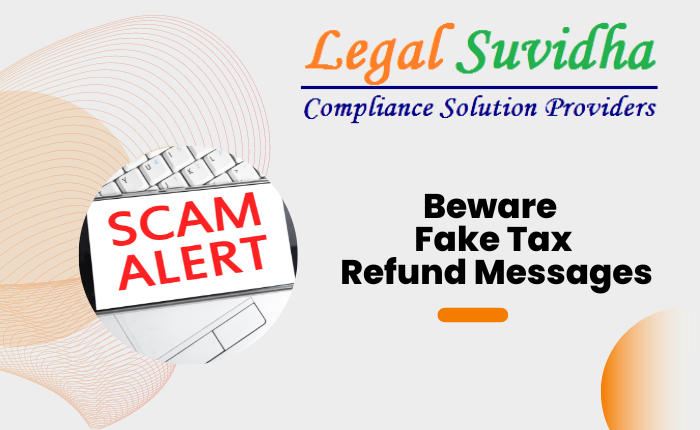 Beware Fake Tax Refund Messages