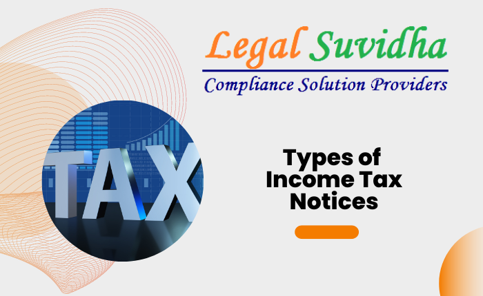 Types of Income Tax Notices
