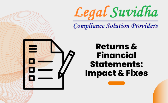 Returns & Financial Statements: Impact & Fixes