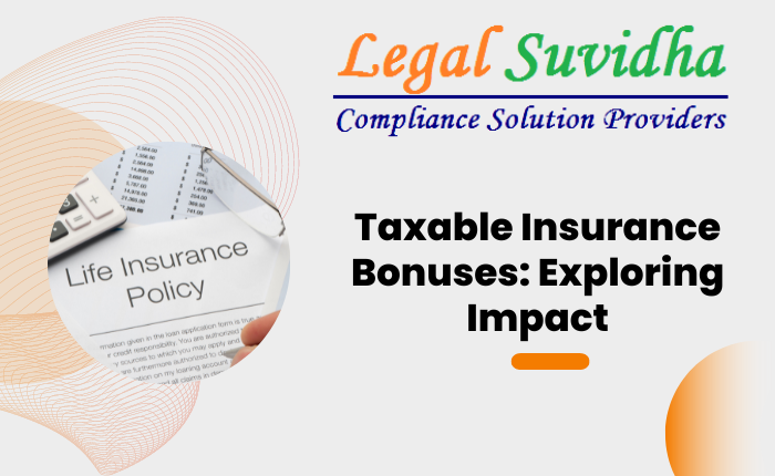 Taxable Life Insurance Policy Bonuses