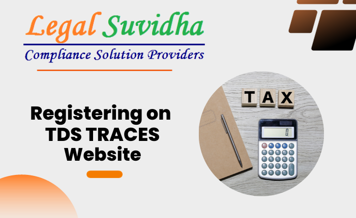 Registering on TDS TRACES Website
