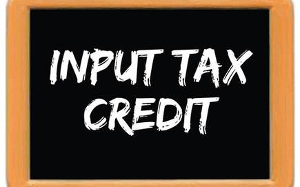 Input Tax Credit