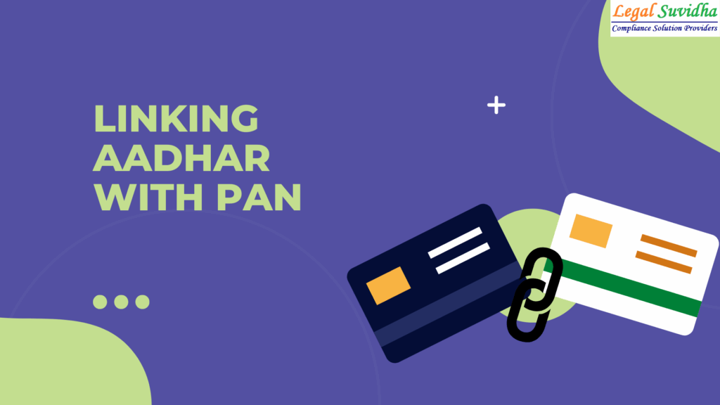 Aadhar must link with PAN