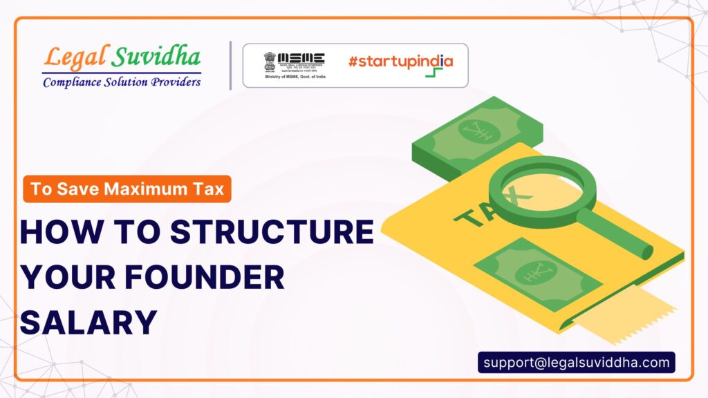 Founder Salary Tax Saving