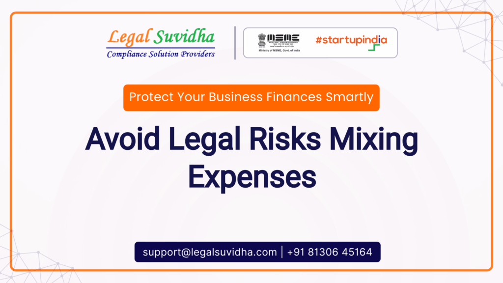 mixing personal business expenses legal risks