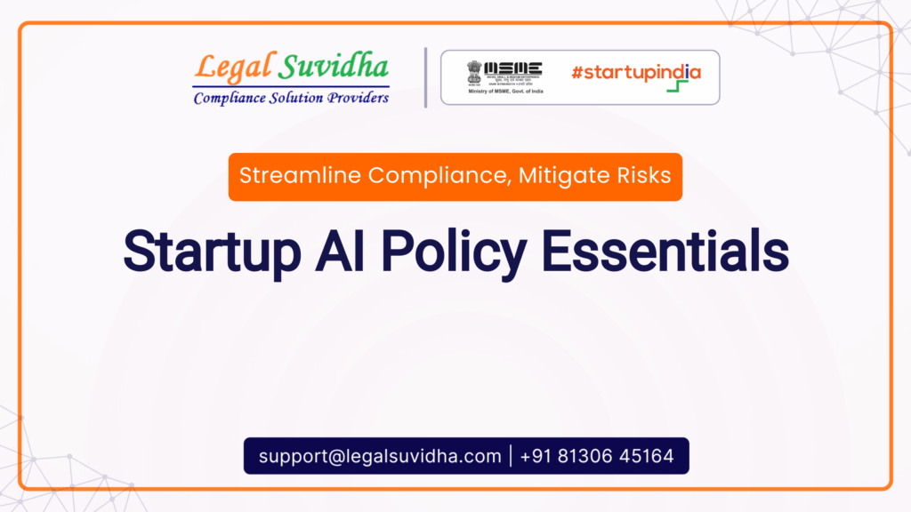 Startup AI Policy Guidelines