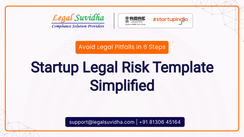 Startup Legal Risk Assessment Template